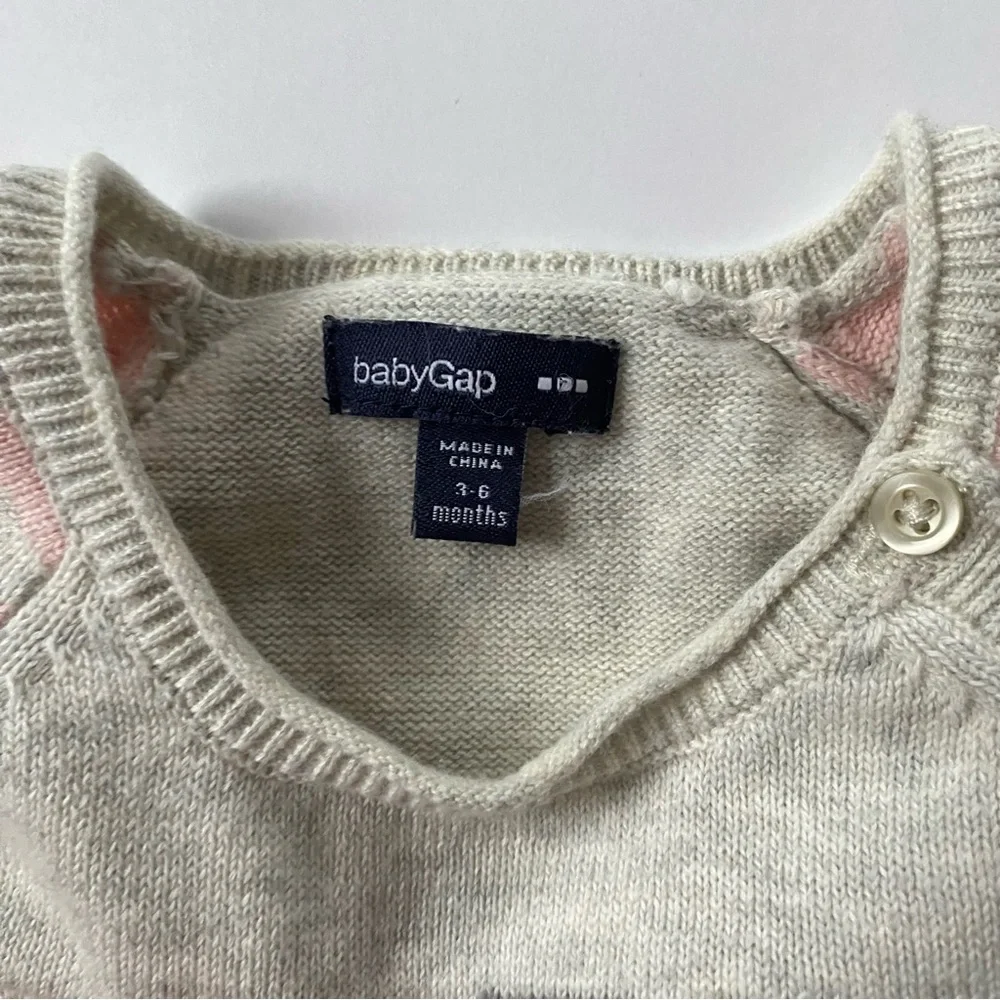Gap Owl Outfit Size 3 6 Months Knit One Piece Romper Cotton Birds Birder Soft